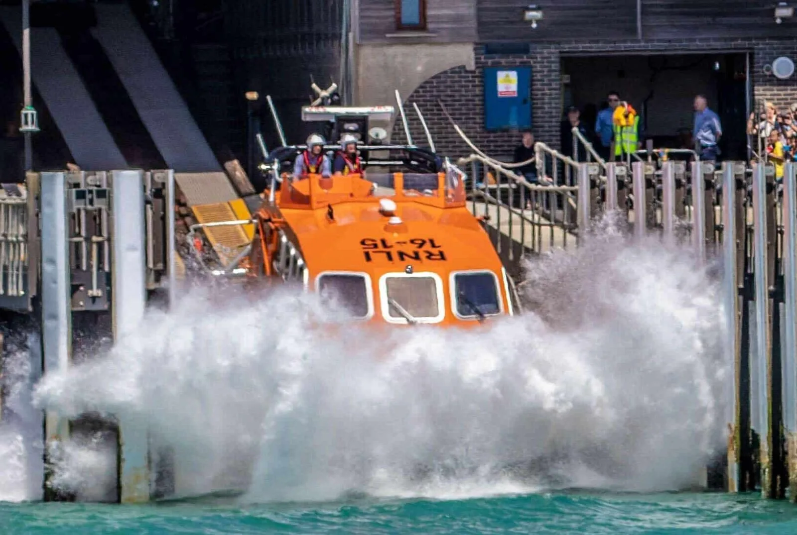 Two People Rescued After Dinghy Drifts Near Marina