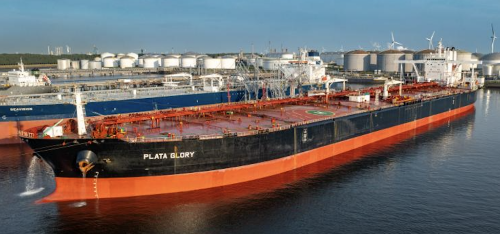 Large Oil Tanker Held in Port Amid Safety Investigations