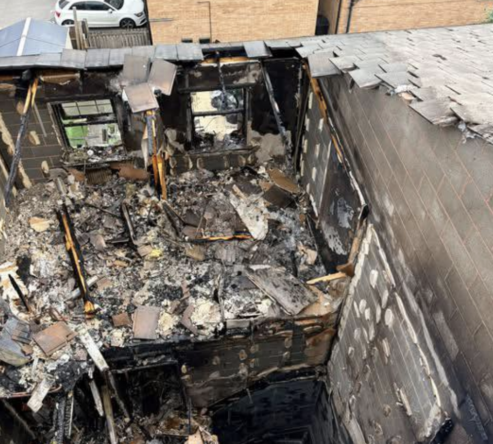 E-Scooter Incident Causes Significant House Fire in Normanton