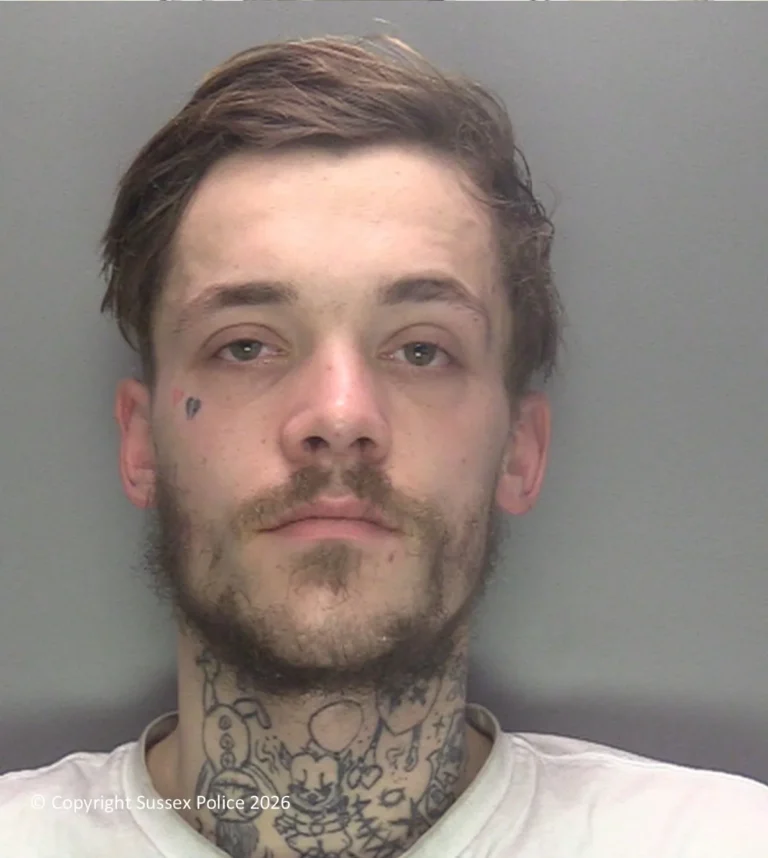 Man sentenced for park robbery and attempted card fraud in Crawley