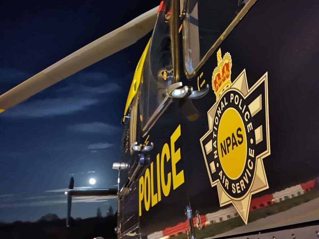 Police Helicopter Supports Arrests Following Dangerous Motorcycle Pursuit in Eastbourne