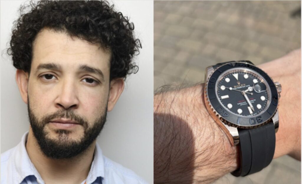 Man Sentenced for Theft of £28,000 Rolex from Vulnerable Individual Near Liverpool Street