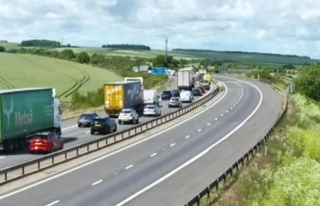 Multi-Vehicle Collision on M11 Near Stansted Leads to Five-Mile Traffic Delays