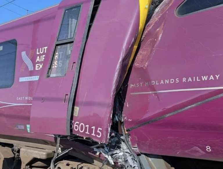 Driver Dies and Almost 90 Injured in Two-Train Collision Near Bedford
