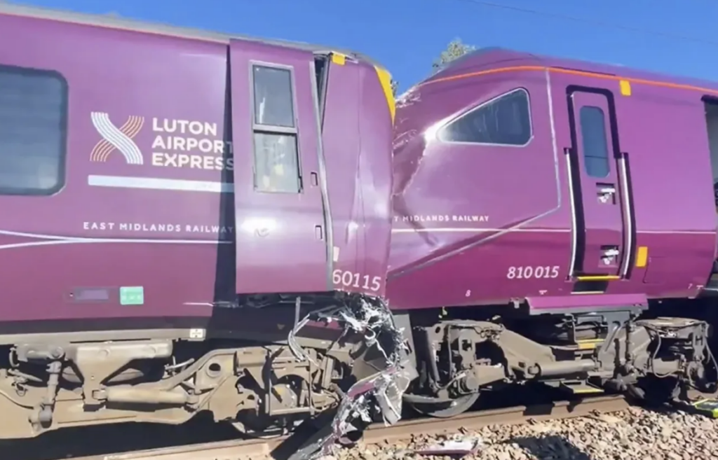 Train Collision in Bedford Results in One Death and Injuries to 89 Passengers