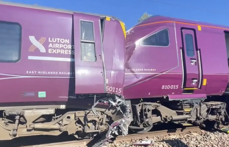 Train Collision in Bedford Results in One Death and Injuries to 89 Passengers