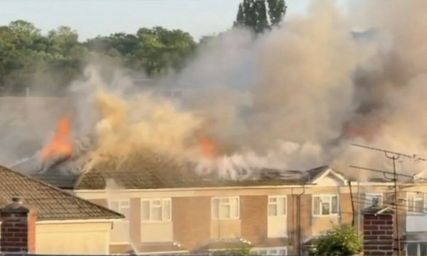 Major Fire Destroys Eight Homes in Rookyards Vange as Emergency Services Respond