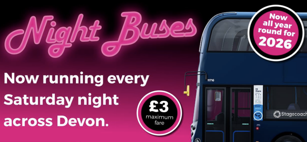 Night Bus Service Reaches 30,000 Passengers Providing Safe Journeys Home