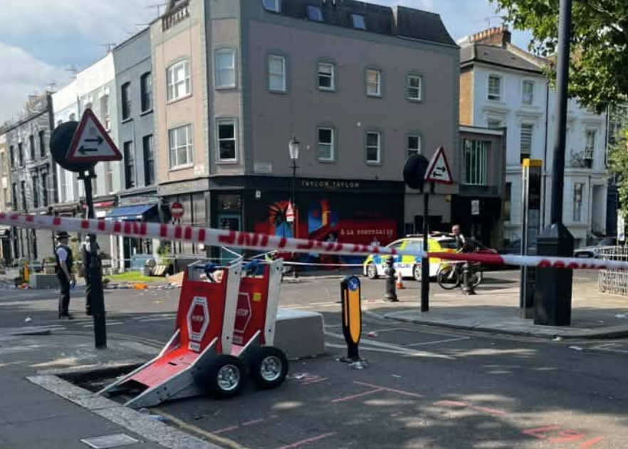 Portobello Road Market Temporarily Closed Due to Police Incident and Safety Cordon